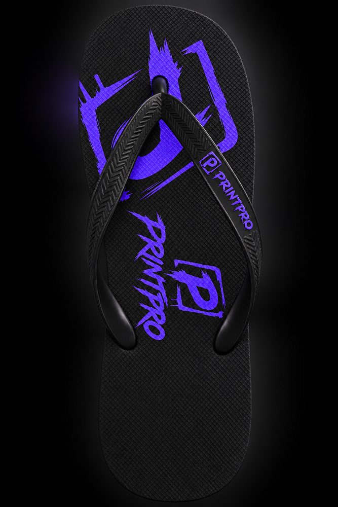 Branded flip-flops